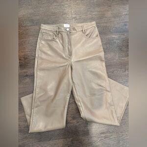 Aritzia Wilfred Brown hight rise pants